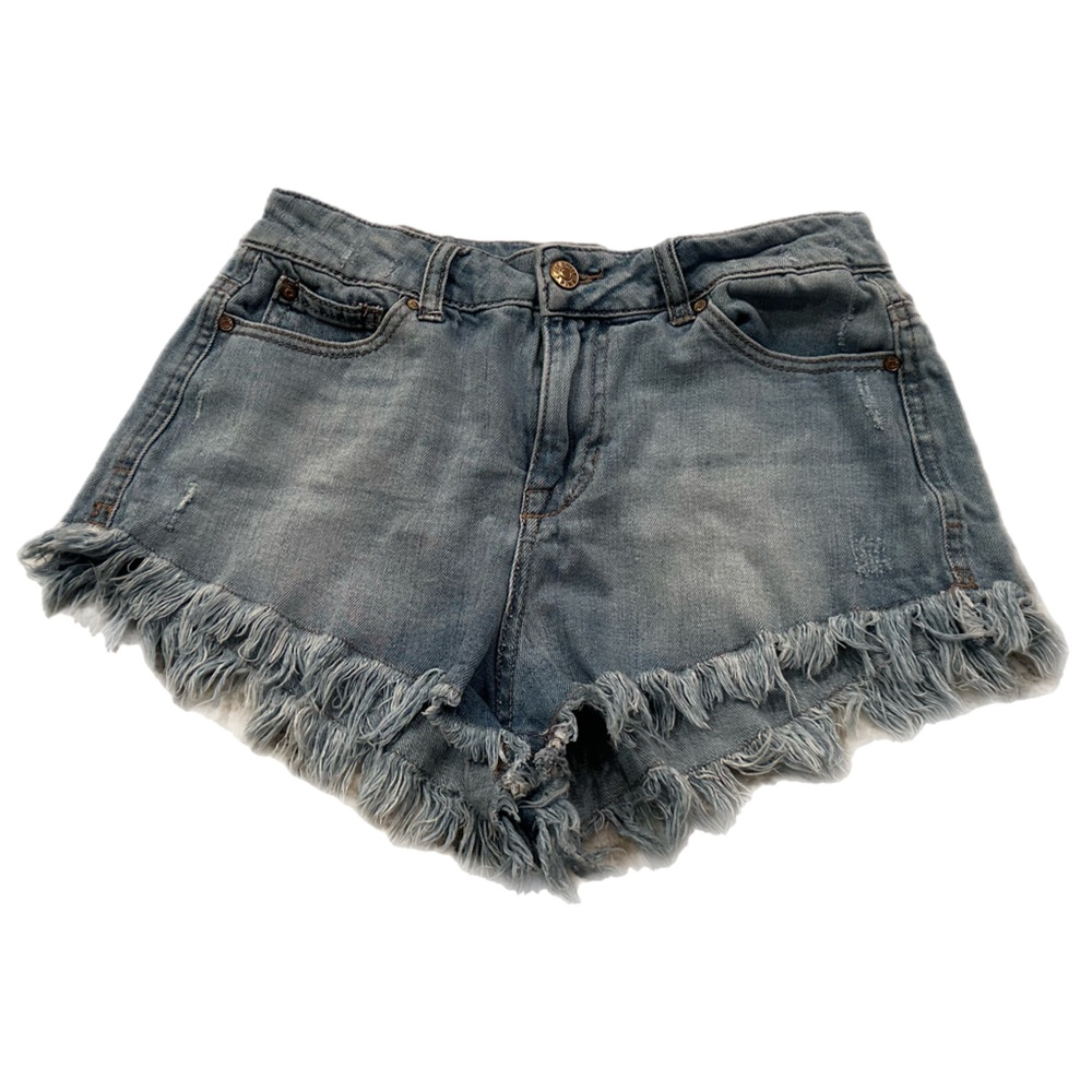 Celebrity Pink Jean Shorts